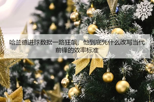 哈兰德进球数据一路狂飙，他到底凭什么改写当代前锋的效率标准